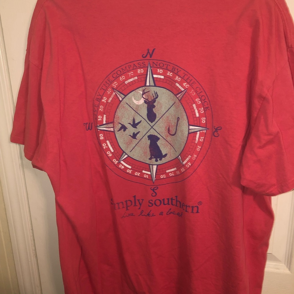Simply Southern compass short sleeve tshirt